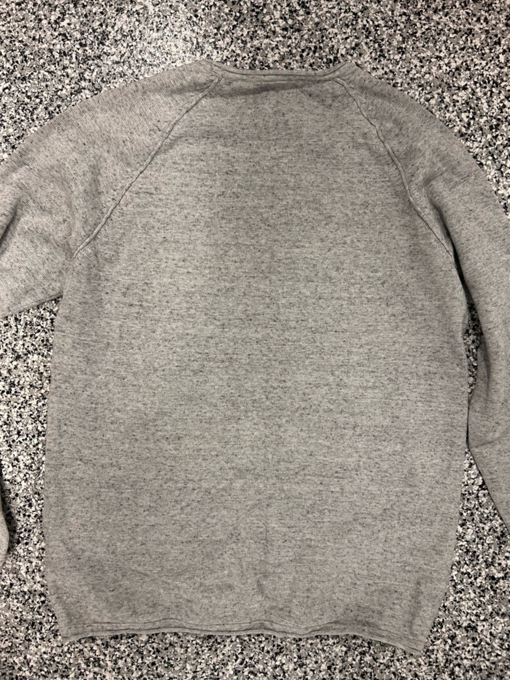 Lightweight Gray Crewneck Sweater - Picture 3 of 3